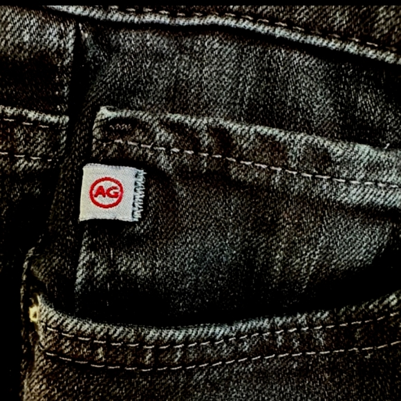 AG Adriano Goldschmied The Prima Black Jeans Mid Rise Cigarette Size 25R - Picture 9 of 14